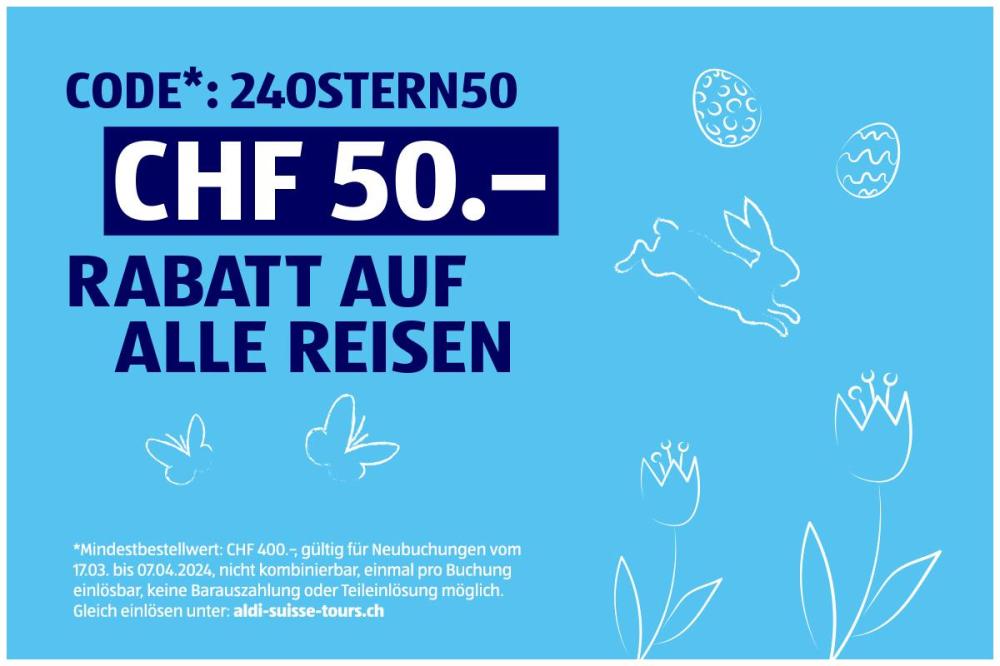 Die schönsten Reisen zu Ostern | ALDI SUISSE TOURS