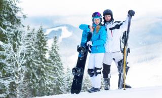 Skifahren Snowboarden Schnee Winter ALDI SUISSE TOURS