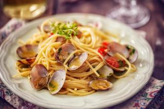 Spaghetti mit Muscheln ALDI SUISSE TOURS