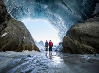 © Eurotours © TVB Pitztal | Pitztaler Gletscher Tirol Winter Eis ALDI SUISSE TOURS