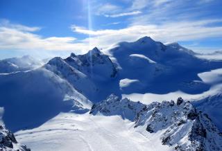 © Eurotours Pitztaler Gletscher Tirol Winter Eis Schnee ALDI SUISSE TOURS