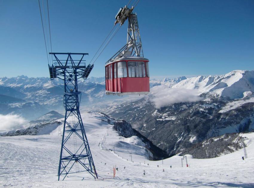 Skigebiet CransMontana ALDI SUISSE TOURS