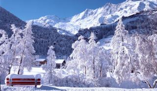 © PHOTOPRESS_Saas-Fee Saastal Winterwandern ALDI SUISSE TOURS
