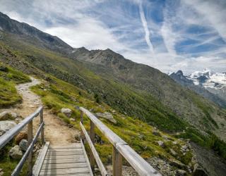 Glücksmoment: Saas-Grund ALDI SUISSE TOURS