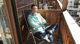 © Eurotours Roland am Hotelbalkon ALDI SUISSE TOURS