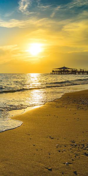 Goldener Herbst an der Türkischen Riviera