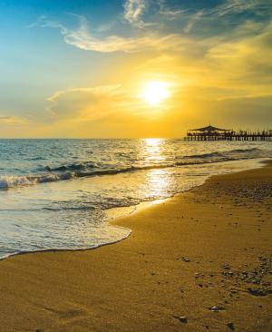 Goldener Herbst an der Türkischen Riviera