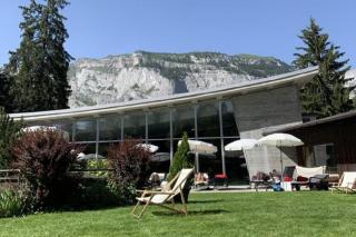 Wellness Aussenansicht im Hotel Adula****sup. in Flims | ALDI SUISSE TOURS