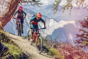 Singletrails vallesani - Tour in mountain bike