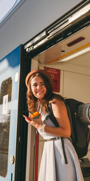 Viaggi in città in treno