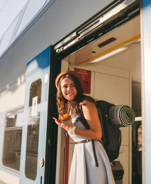 Viaggi in città in treno