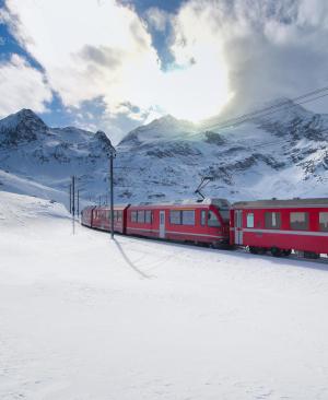 Zugreisen in der Schweiz