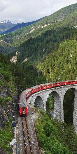 Zugreisen in der Schweiz