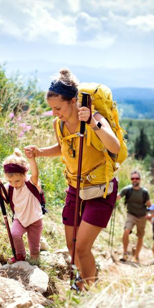 Wanderferien mit Kindern