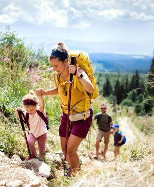 Wanderferien mit Kindern