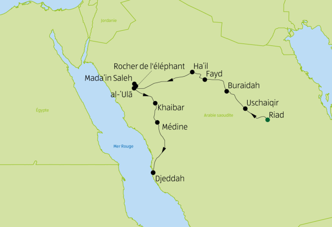 Arabie saoudite - Circuit