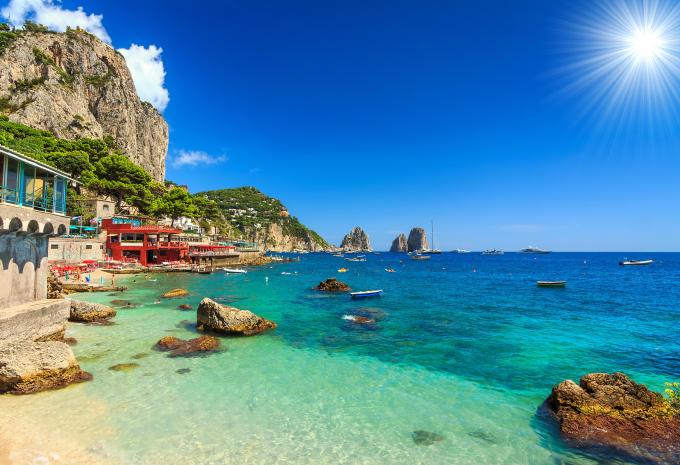 Costiera amalfitana, isola di Capri e isola d'Ischia - tour