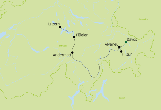 Croisière alpine à bord de la voiture-salon Alpine Pullmann Classic - Circuit en train