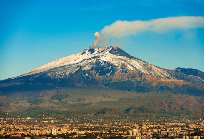 Vulkan Ätna