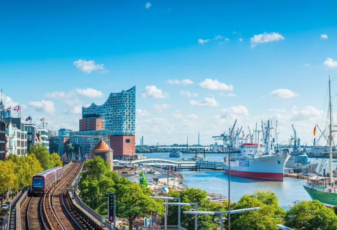 Amburgo: Lungo l'Elba - tour in bicicletta