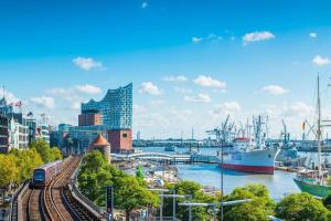 Hambourg: le long de l'Elbe - Tour à vélo