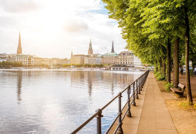 Amburgo: Lungo l'Elba - tour in bicicletta