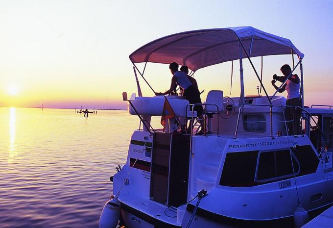 Lagune von Venedig - Ferien auf einem Hausboot
