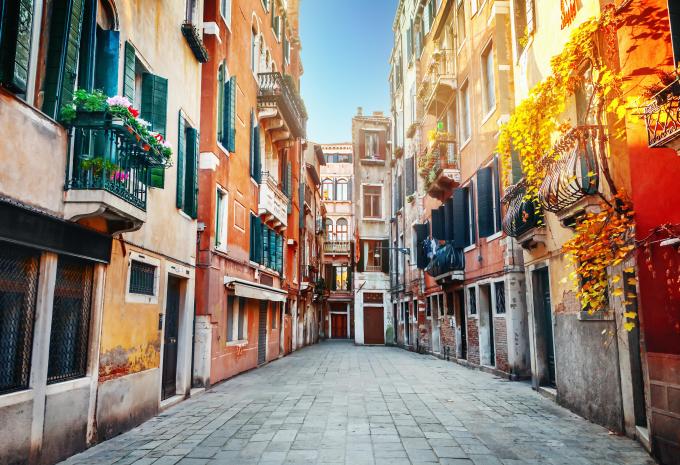 Lagune von Venedig - Ferien auf einem Hausboot