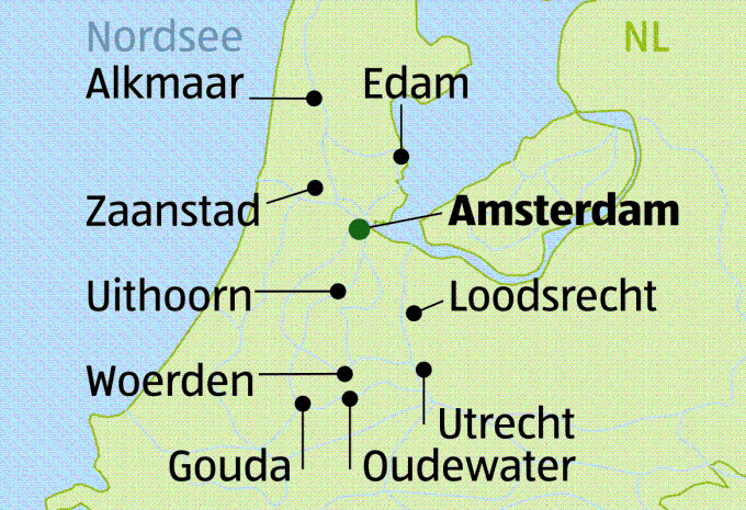 Holland - Ferien auf einem Hausboot
