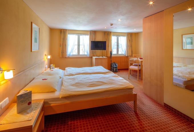 Zimmerbeispiel, Doppelzimmer (DZ) Standard «Sonnenzimmer»