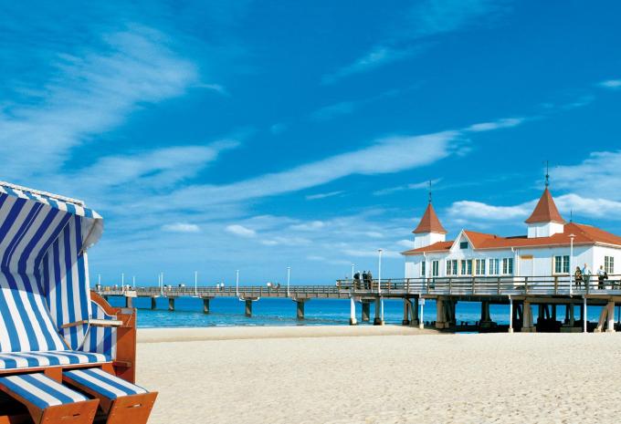 Ostsee - Seebad Bansin auf der Insel Usedom