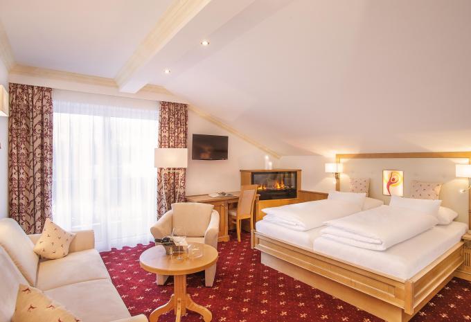 Zimmerbeispiel: Studio Comfort Balkon Natur/Hochmoosblick Zimmerbeispiel: Studio Comfort Balkon Natur/Hochmoosblick