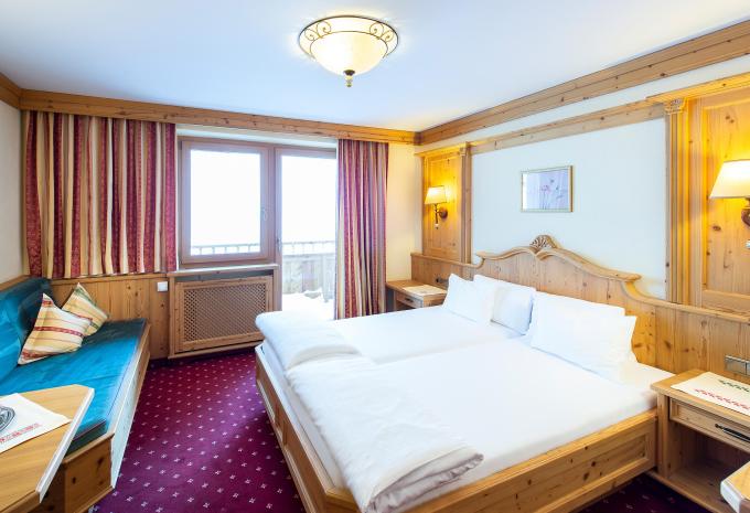 Zimmerbeispiel, Doppelzimmer Standard Gorfenspitze