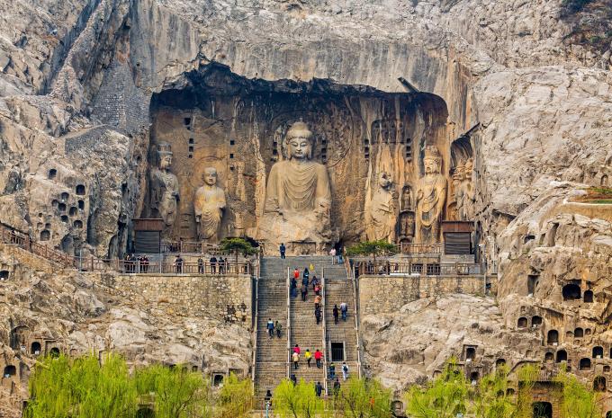 Longmen Grotte