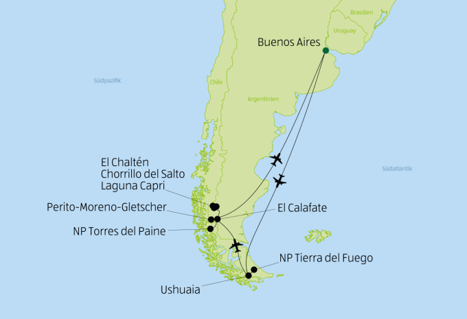 Patagonien - Rundreise Argentinien