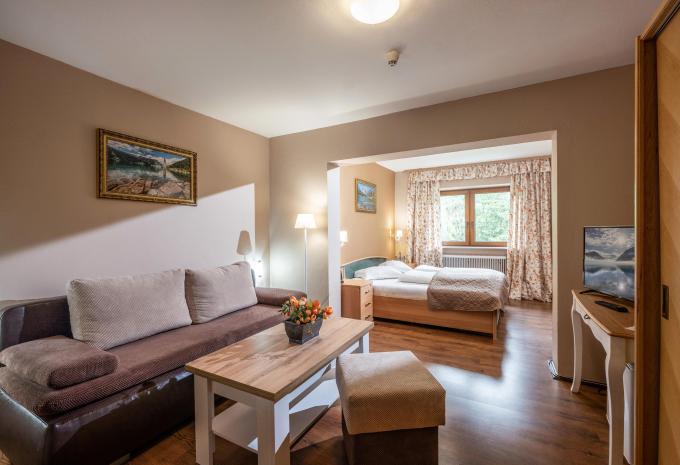 Zimmerbeispiel, Dreibettzimmer (DBZ) «Edelweiss»