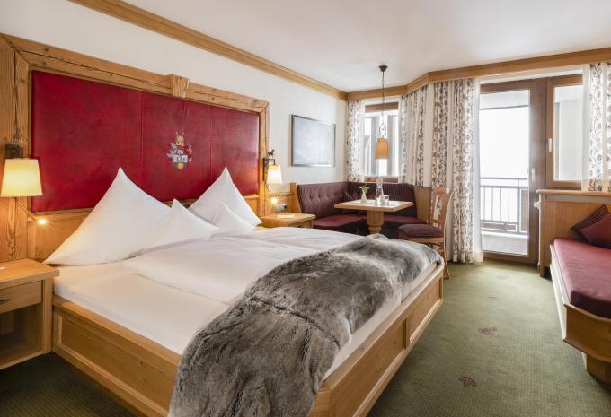 Zimmerbeispiel, Comfort Doppelzimmer Balkon Almhof"