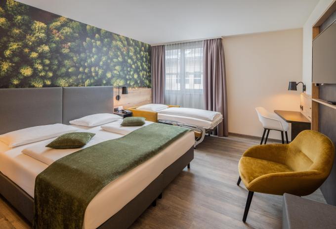 Beispielansicht Dreibettzimmer Standard