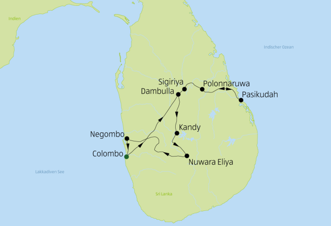 Circuit et séjour balnéaire au Sri Lanka