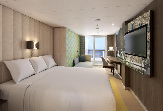 Esempio di cabina, cabina balcone / Costa Smeralda