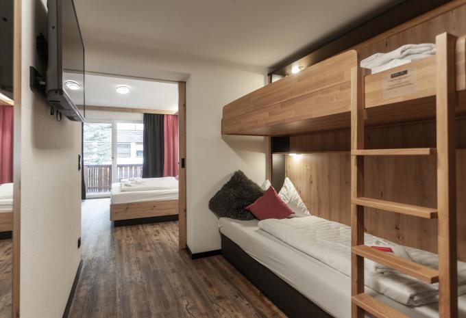 Zimmerbeispiel, Vierbettzimmer Comfort Balkon Zimmerbeispiel, Vierbettzimmer Comfort Balkon