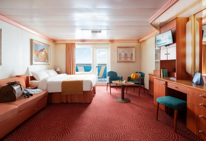 Kabinenbeispiel, Balkonkabine / Costa Fortuna