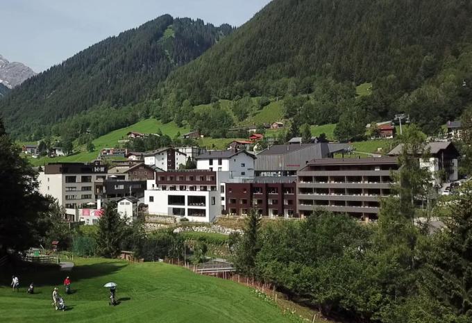 Hotel Sarotla, Brand bei Bludenz Hotel Sarotla, Brand bei Bludenz