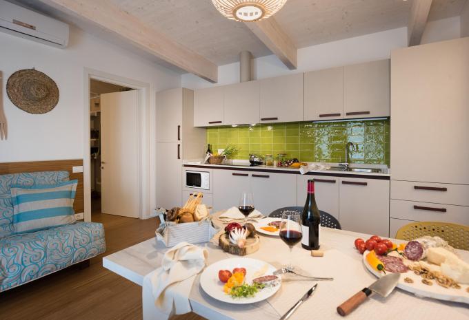 Beispiel Bungalow Terrasse 'Pino Nero'