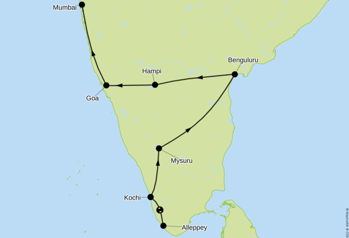 Südindien - Rundreise