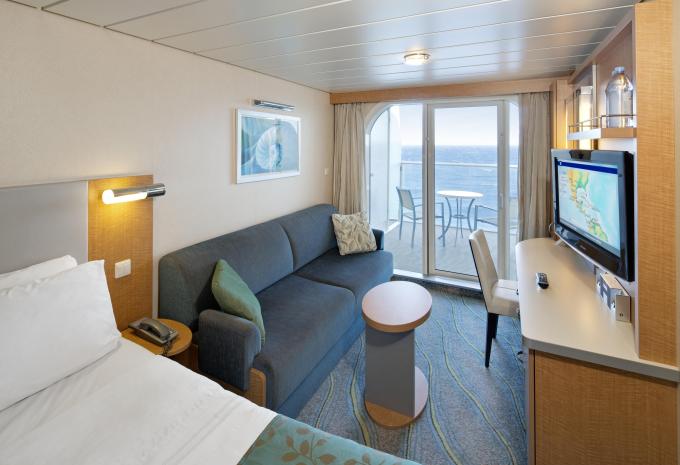 Kabinenbeispiel / Balkonkabine, Allure of the Seas