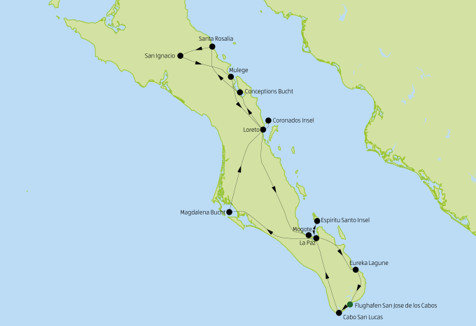 Mexiko - Baja California Rundreise