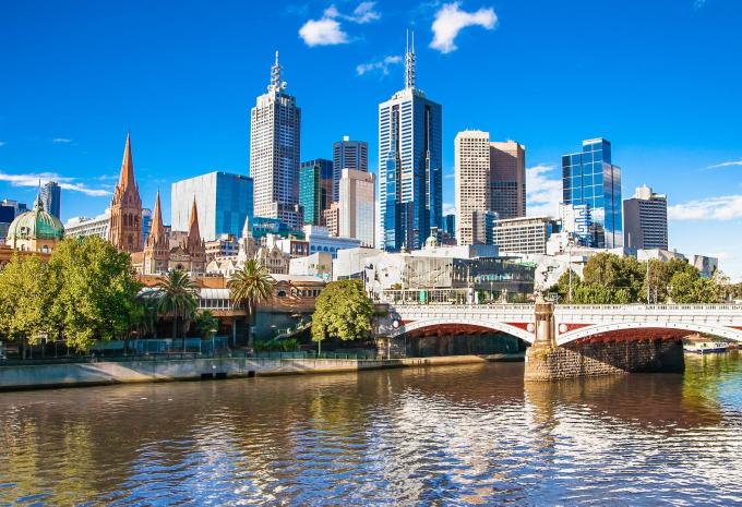 Skyline von Melbourne Skyline von Melbourne