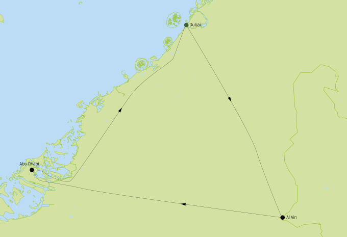 Vereinigte Arabische Emirate - Rundreise