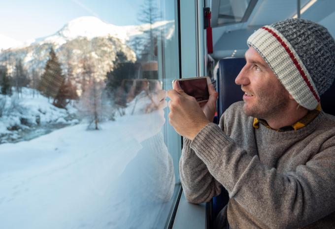 Voralpen-Express & Centovalli-Bahn im Winter - Zugrundreise